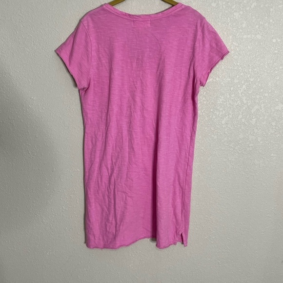 Anthropologie Cloth & Stone V Neck T Shirt Dress XS - Picture 4 of 7